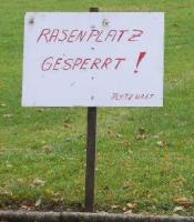 Sperrschild